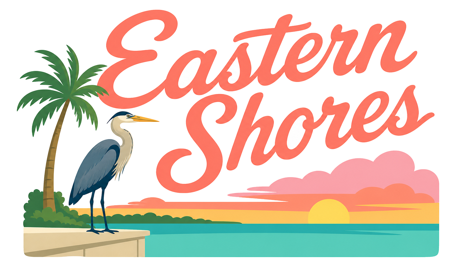 The Eastern Shores print art