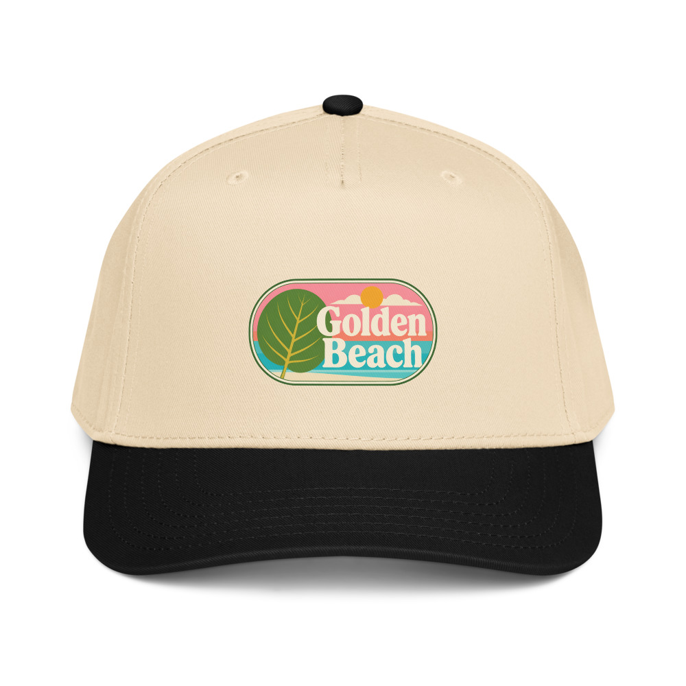 Golden Beach vibrant print edition