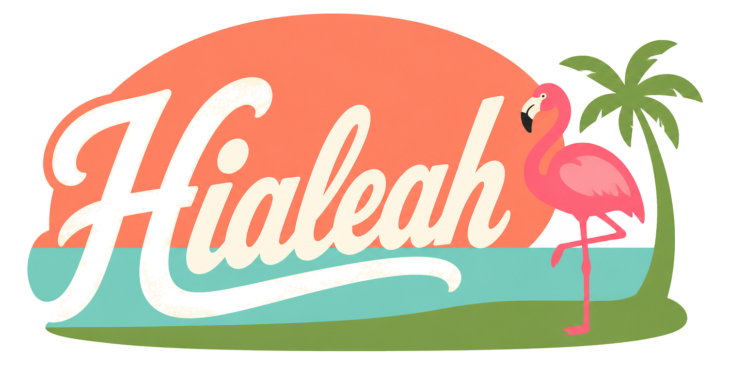 The Hialeah print art