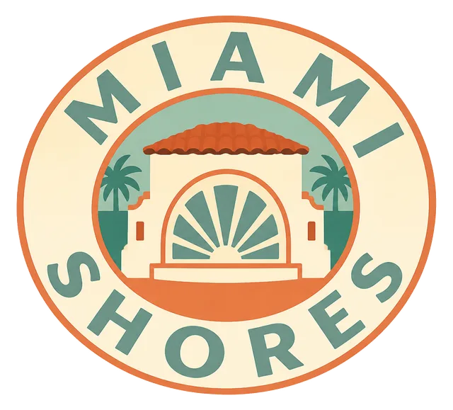 The Miami Shores print art