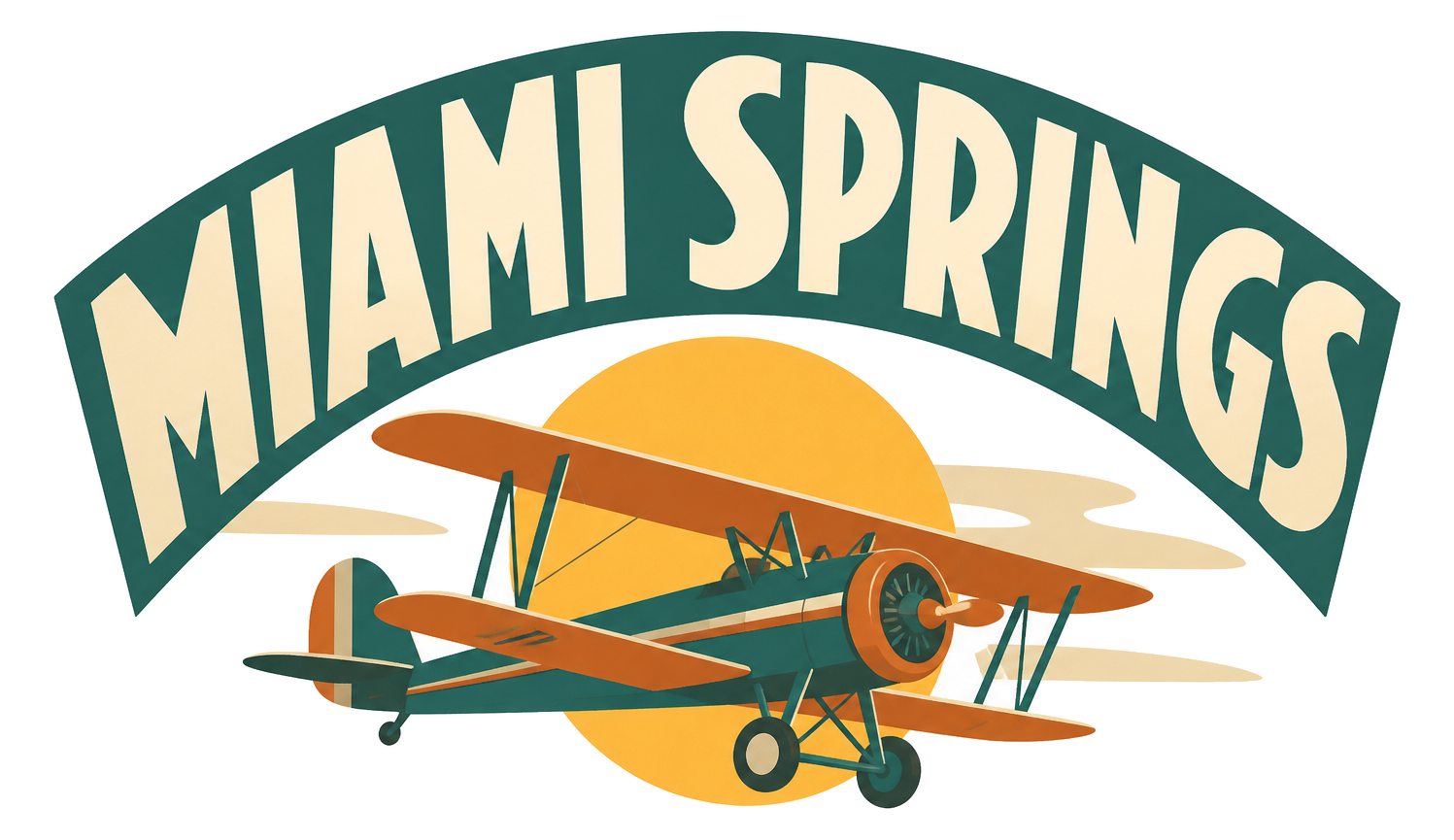 The Miami Springs print art