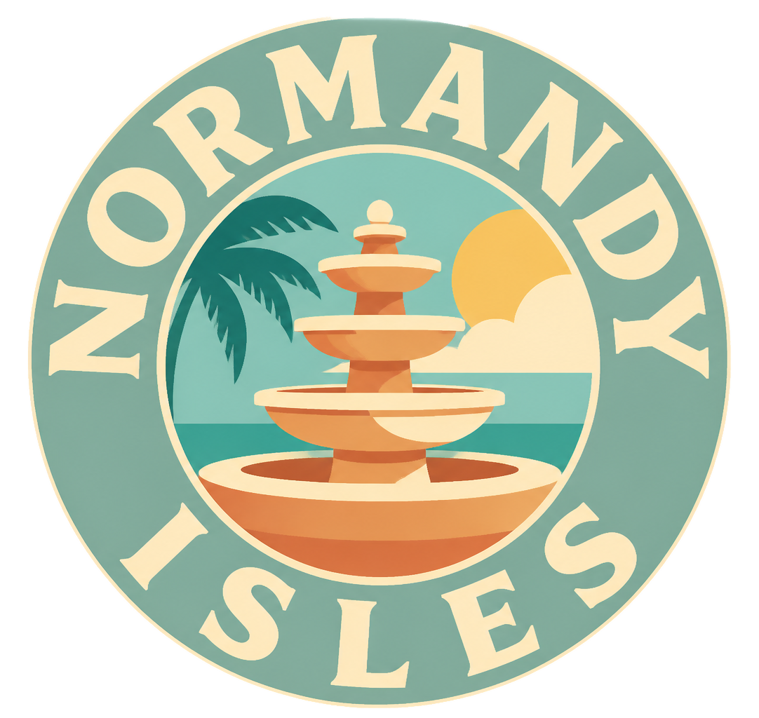 The Normandy Isles print art