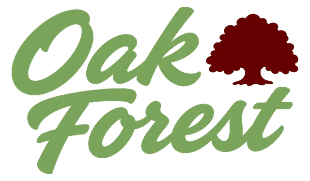 The Oak Forest logo