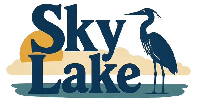 The Sky Lake print art