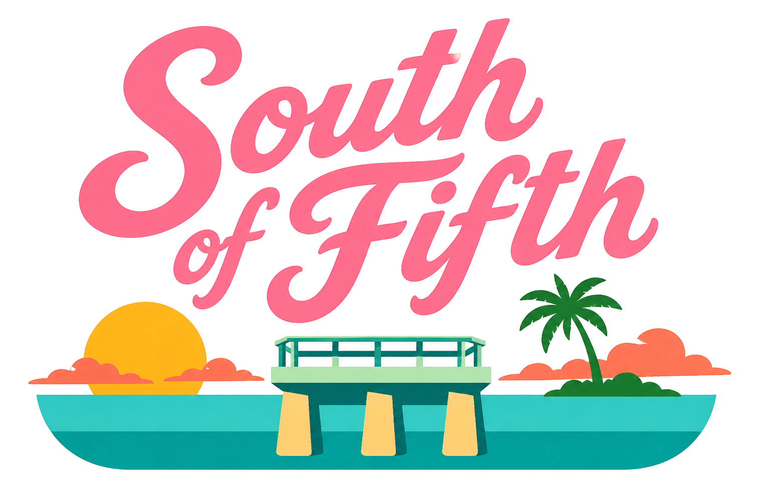 The South of Fifth print art